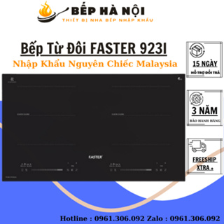 Bếp từ đôi faster 923i Chế độ sôi liu riu ở nhiệt độ thấp Bếp từ nhập khẩu