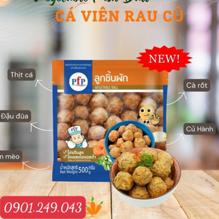 Cá viên siêu rau củ 500g nhập khẩu
