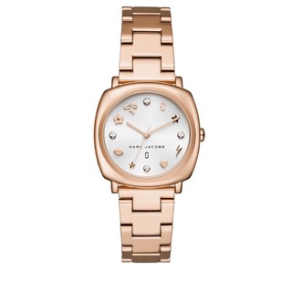  Đồng hồ nữ Marc Jacobs MJ3574 Mandy Rose Gold-Tone Watch 34mm Authentic Full box Luxury diamond watch 