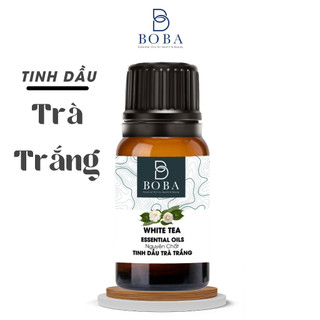 (HCM) Tinh Dầu Trà Trắng BOBA Thiên Nhiên Nguyên Chất Thơm Phòng, Kháng Khuẩn, Kiểm Soát Mùi - BOBA NATURALS
