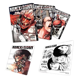 Truyện Tranh -  Attack On Titan: Tập 1 2 3 (Bộ 3 Tập) - Tặng Kèm Card PVC + Card Shikishi - NXB Trẻ