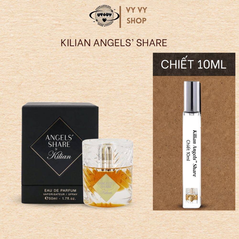 Nước hoa nam nữ Kilian Angel's Share Nước hoa chiết 10ml quyến rũ cuốn hút sang trọng