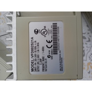 Biến tần Delta 220v 0.2kw