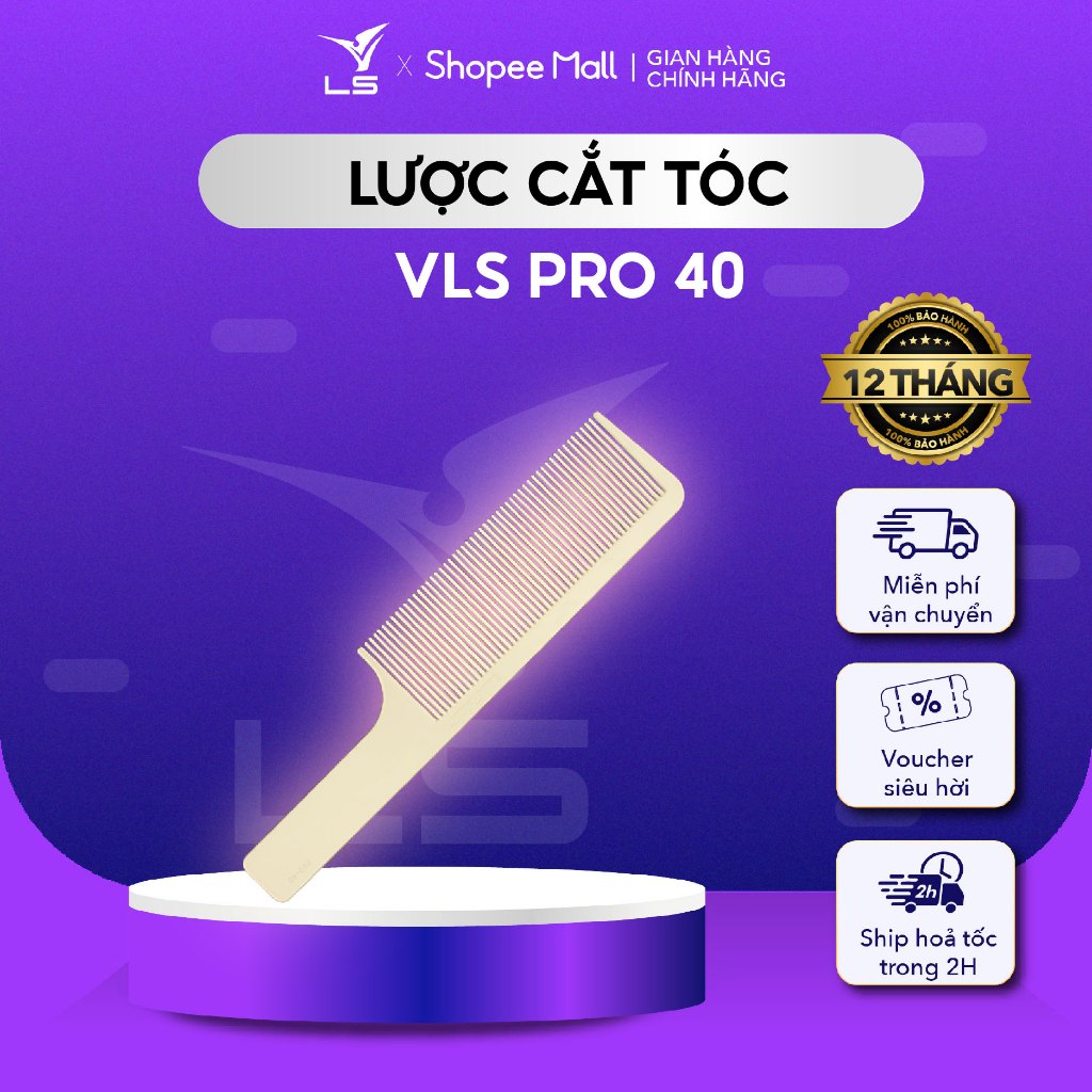 Lược Cắt Tóc VLS PRO 40 Made in Korea