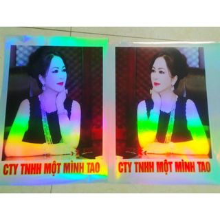 Decal cô phương hằng . decal phản quang 7 màu dán xe SL 1 đôi