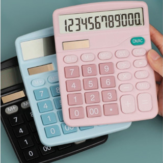 Máy tính cầm tay để bàn 12 số Deli chất lượng cao màn hình LCD đồ dùng văn phòng bán hàng dụng cụ học tập