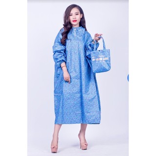 Áo mưa Bit hoa thời trang ( Giao màu ngẫu nhiên )