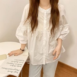 Áo babydoll viền bèo ngực tay bồng form rộng - 247store.vn - Babydoll348_Trang_P13K10