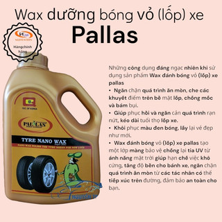 WAX ĐÁNH BÓNG VỎ (LỐP) XE PALLAS 1.5L