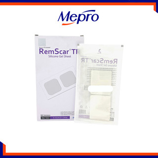 Miếng Dán Silicon Giúp Ép Và Làm Mờ Sẹo Lồi RemScar TR (2 miếng) size 5x6cm