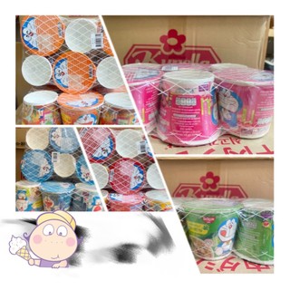 Mì ly trẻ em nissin thái bao bì doraemon