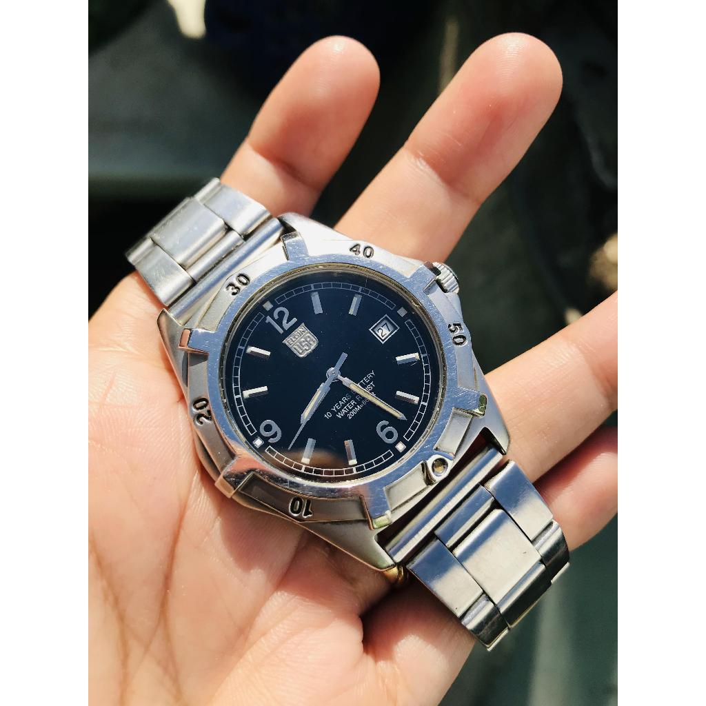 đồng hồ nam Thương hiệu ELGIN USA size 40mm dây thép