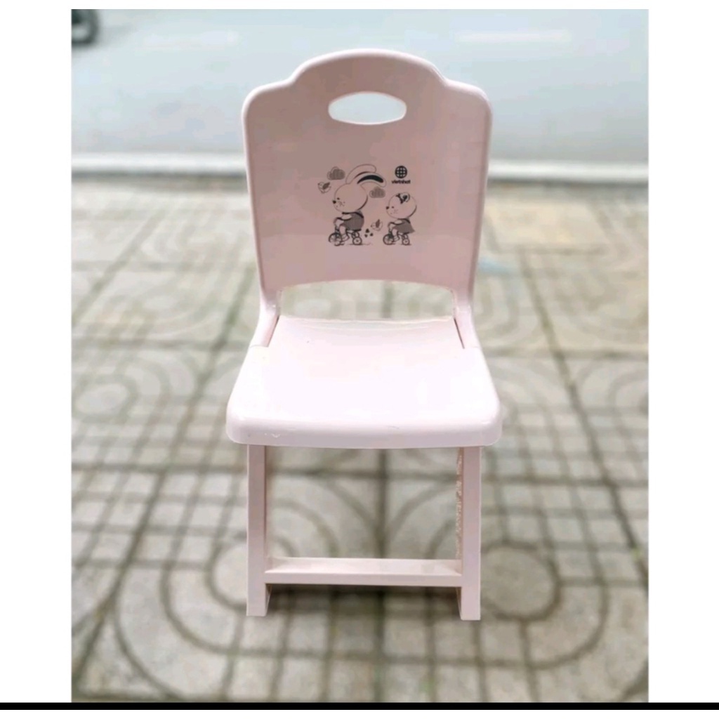 Ghế tựa lưng gấp gọn Việt Nhật, Ghế nhựa xếp gọn dành cho các bé, ghế nhựa mầm non đa năng
