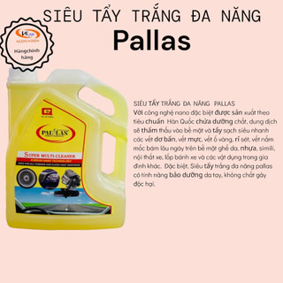 Dung dịch siêu tẩy trắng đa năng pallas 3l