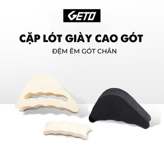 Cặp lót giày cao gót nữ đệm êm ngón chân Geto chất liệu cao su non (LGCGC10)