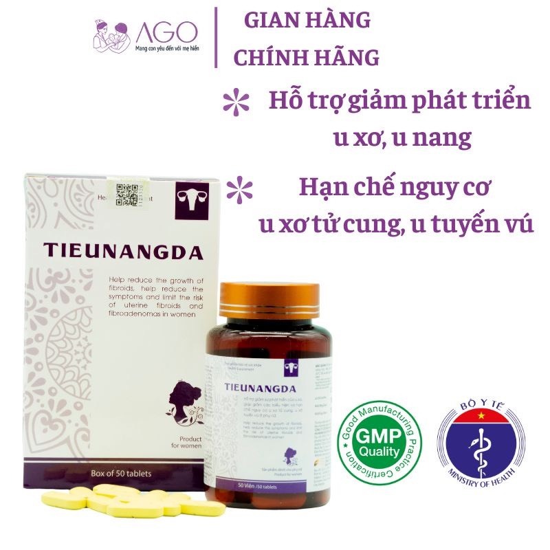 Tiêu Nang Đà - Hỗ trợ u xơ tử cung, u nang buồng trứng lành tính ở phụ nữ