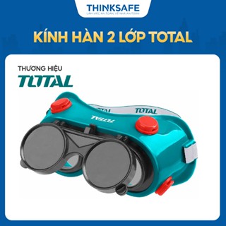 Kính hàn 2 lớp Total TSP303 mặt nạ hàn điện, hồ quang, cắt kim loại, chịu nhiệt cao Kính bảo hộ lao động - Thinksafe