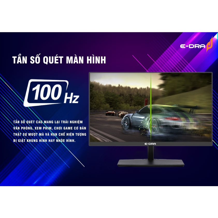 Màn hình gaming, màn hình máy tính chơi game E-Dra EGM24F100VA Full HD - màn hình 24 inch - Tần số 100Hz - Chính hãng | BigBuy360 - bigbuy360.vn