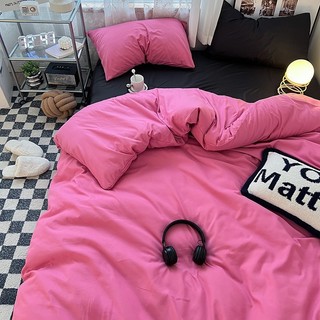 Bộ chăn ga gối Cotton Tici Notag 4 món gam màu pastel phong cách hàn quốc