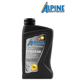Nhớt hộp số alpine syngear 75w90, 1 lít, dùng cho xe máy tay ga - nhập khẩu từ đức