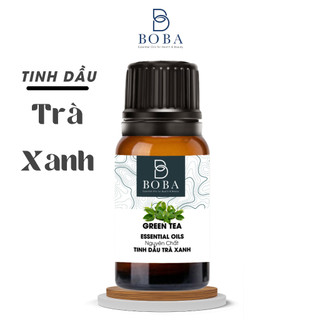 (HCM) Tinh Dầu Trà Xanh BOBA Thiên Nhiên Nguyên Chất Thơm Phòng, Kháng Khuẩn, Kiểm Soát Mùi Thanh Lọc Không Khí - BOBA N