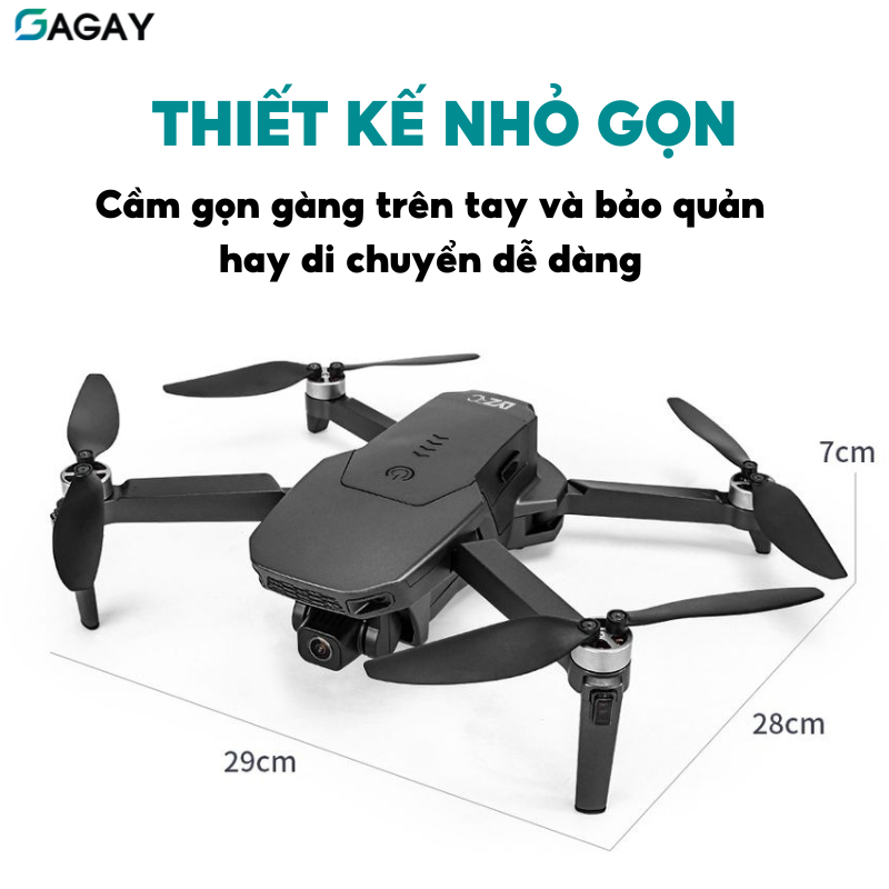 Flycam L300 Pro động cơ không chổi than, flycam có gps máy bay chụp ảnh chất lượng cao, chống rung tuổi thọ pin lớn | BigBuy360 - bigbuy360.vn