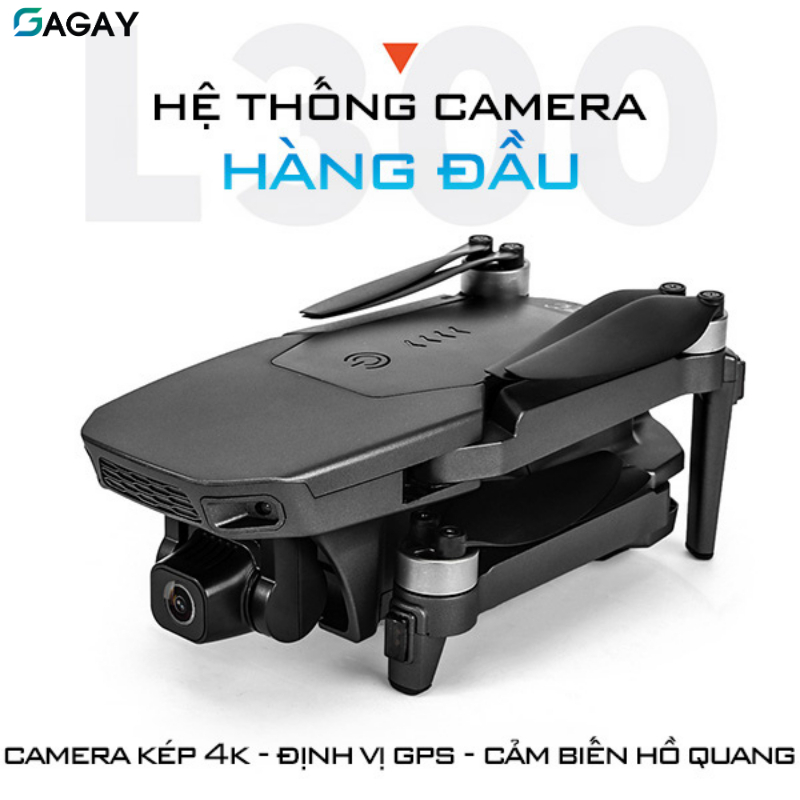 Flycam L300 Pro động cơ không chổi than, flycam có gps máy bay chụp ảnh chất lượng cao, chống rung tuổi thọ pin lớn | BigBuy360 - bigbuy360.vn