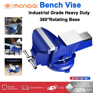 【FREESHIP】Ê Tô Bàn Nguội Xoay 360° 4'' - Khả Năng Kẹp 10cm Ak-666 - Chuyên Dùng Để Kẹp