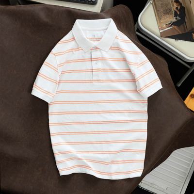 Áo Polo nam cổ bẻ Coolline vải 100% cotton hàn quốc, mềm mịn co giãn 4 chiều - Regular Fit - BRAVERY