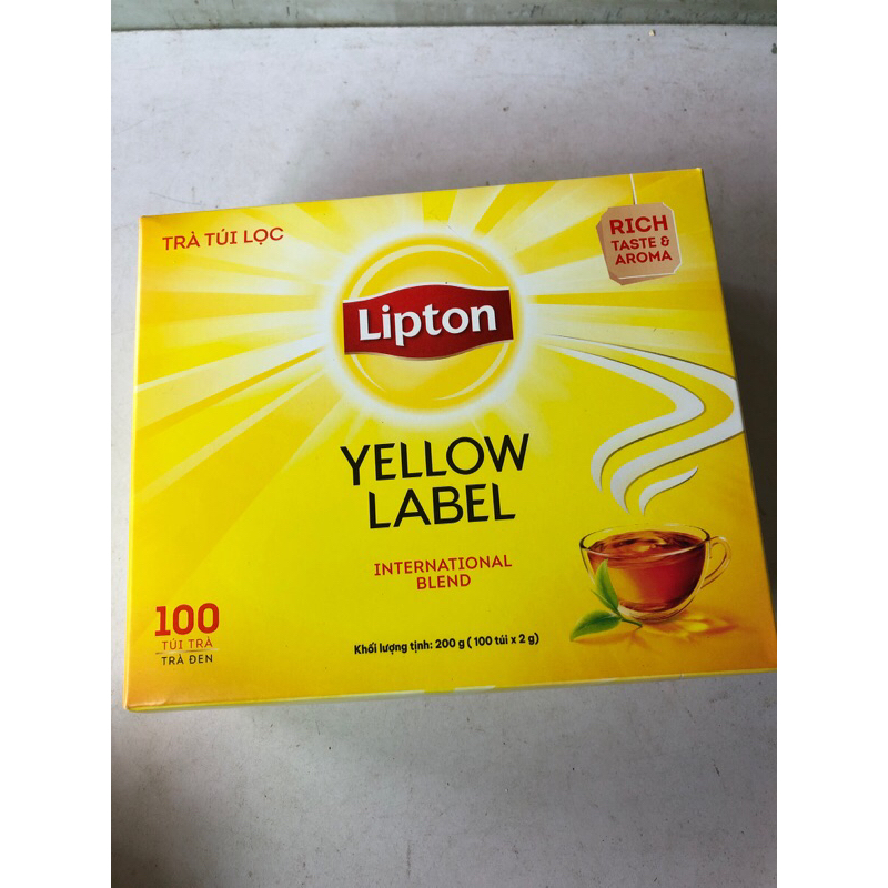 Lipton trà nhúng 200g ( 100bag) Hsd T11/2026