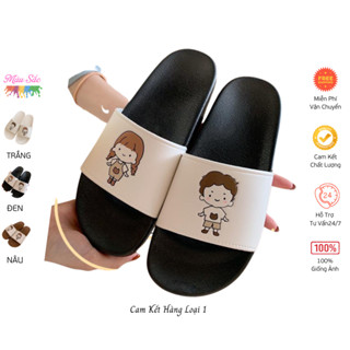 Dép quai ngang nữ sinh SIÊU HOT, đế eva siêu êm, mềm, chống trơn tuyệt đối