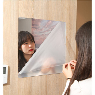 Gương dán tường chống vỡ soi toàn thân  trang trí decor kích thước 30x30cm dán nhà tắm
