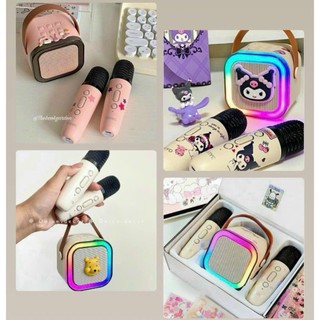 Loa Kèm Micro Karaoke Bluetooth Không Dây