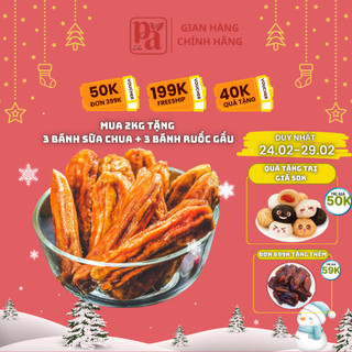 Chuối sấy dẻo Phú An 500g- món ăn vặt ngon, lạ miệng đồ ăn vặt healthy foods