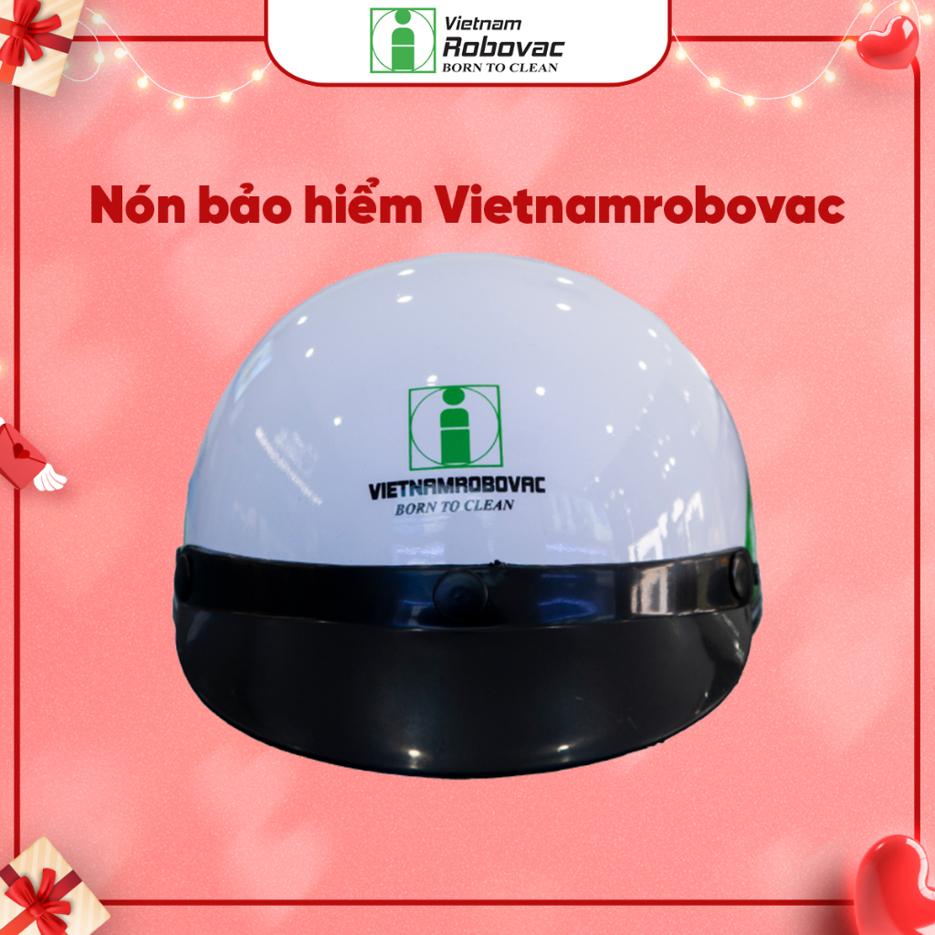 Nón mũ bảo hiểm xe máy nam nữ hãng Vietnamrobovac_Hàng giới hạn