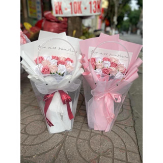 Hoa sáp 15b hồng mix màu xinh xắn🌸ảnh shop chụp