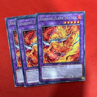 [Thẻ Bài Yugioh Chính Hãng] Fighting Flame Dragon