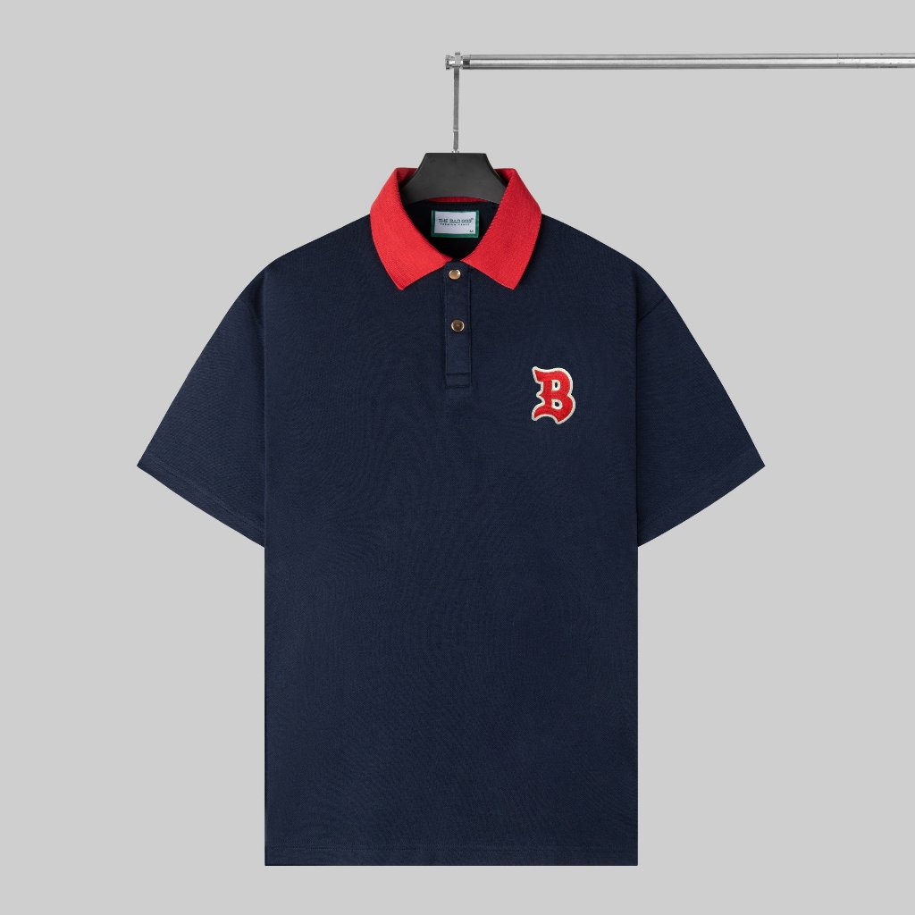 [Mã FATREND125 giảm đến 50k đơn từ 150k] Áo polo The Bad God Classic Navy