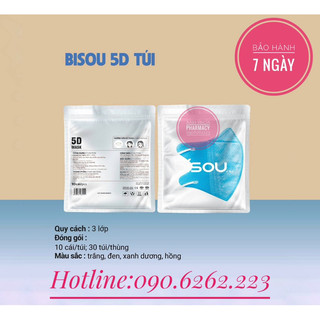 Khẩu trang y tế 5d bisou