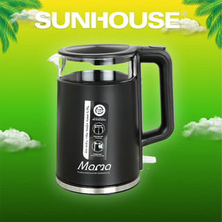 Ấm siêu tốc thuỷ tinh 1.7L SUNHOUSE MAMA SHD1330 - Bảo hành chính hãng 24 tháng