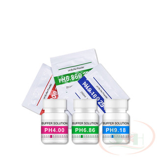 Bột dung dịch 4.01, 6.86, 9.18 hiệu chuẩn căn chỉnh thiết bị bút máy đo ph