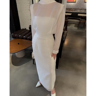 Chân váy chữ a dáng dài - arina skirt - by om design