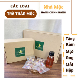 Các loại trà thảo mộc dưỡng nhan nhà mộc tặng mật ong