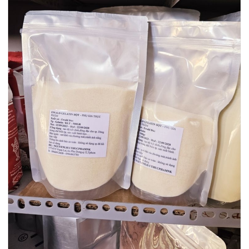 Gói 500gr bột gelatin EWALD Đức
