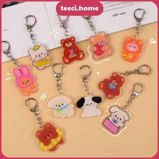 Móc treo chìa khóa móc cài balo phụ kiện sticker túi xách móc khóa kim loại hình universe boing teeci c015