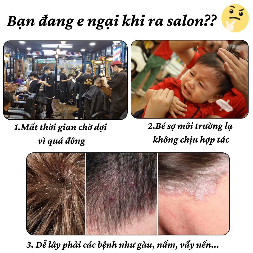 Tông Đơ Cắt Tóc Không Dây Chuyên Nghiệp Kemei KM