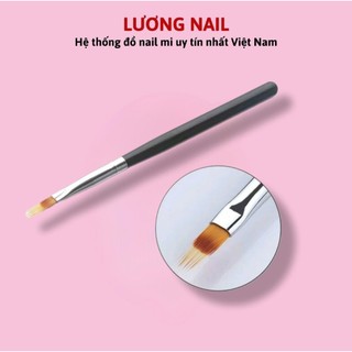 Cọ ombre ( loại cán gỗ đen đầu dẹt )