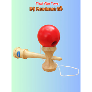 Đồ chơi Truyền Thống Nhật Bản: Bộ Kendama gỗ Việt Nam rèn luyện tập trung và khéo léo