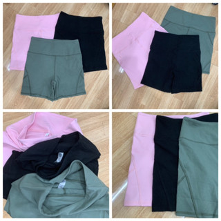 01266 Quần legging đùi nữ CHIPBONG hàng xuất Nga chất cotton đanh mịn nhiều màu đen tím form ôm size S M L