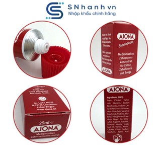 Kem đánh răng y tế cô đặc Ajona Stomaticum Đức, tuýp 25ml